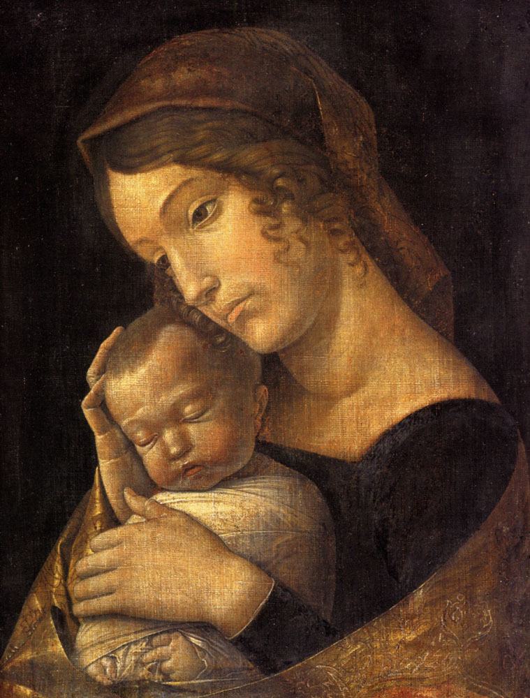 Andrea Mantegna Madonna with Sleeping Child